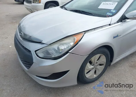 2013 Hyundai Sonata Hybrid z USA, uszkodzony, nr VIN KMHEC4A45DA077559